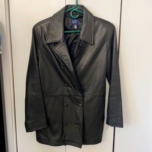 REDUCED! Gap leather jacket - Vintage ‘90s